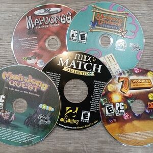 Mahjong and Puzzle Game Collection - Multi-Color